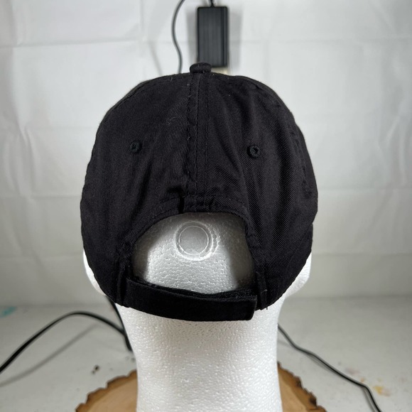 Coors Light Beer NHL Embroidered Logo Baseball Cap Hat Hook and Loop Black Red - Picture 5 of 7